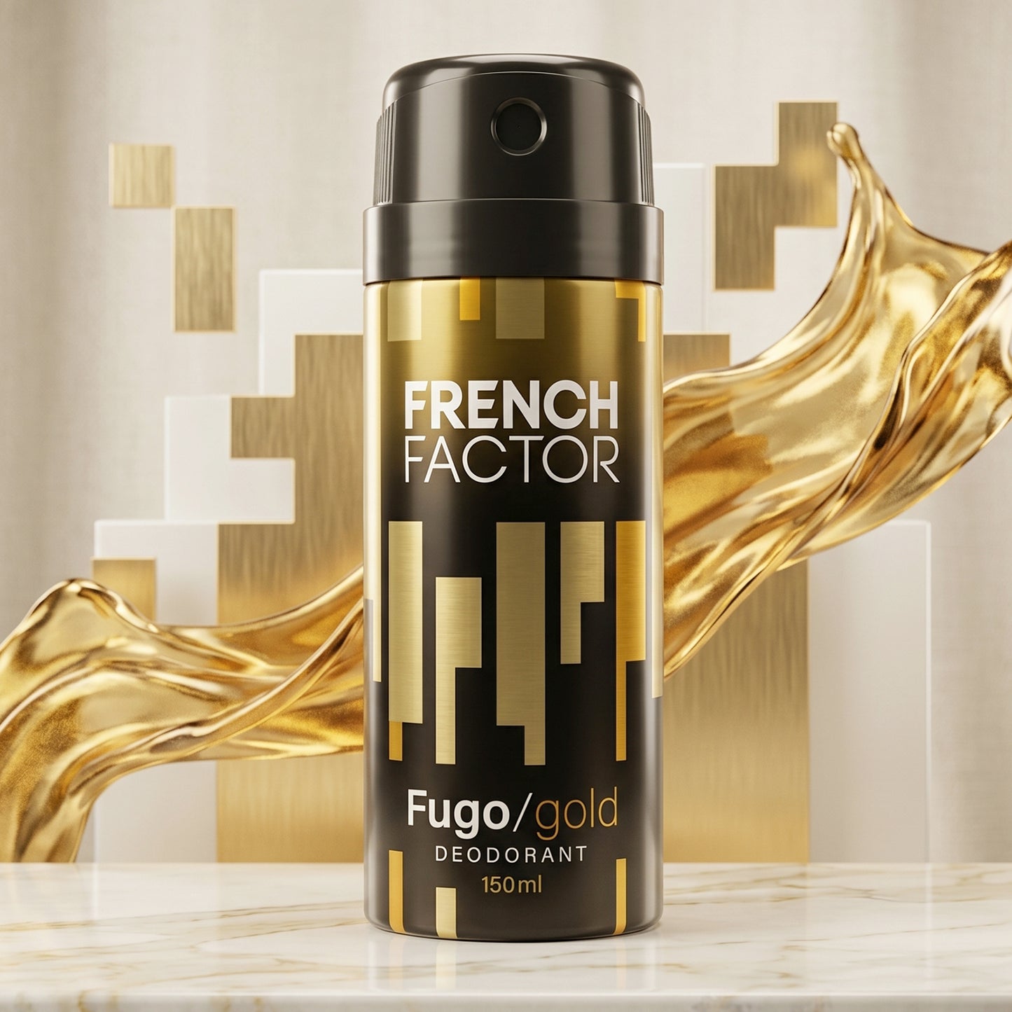 French Factor Fugo Gold Deodorant Body Spray (1 Pc 150 Ml)