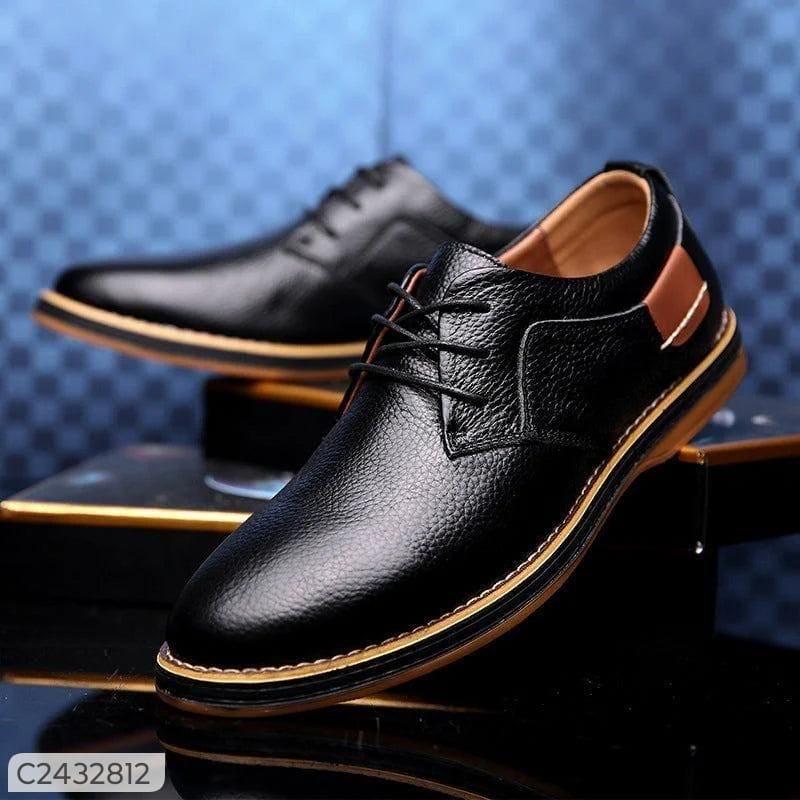 Mens Derby Semi Formal Black - Size = 8