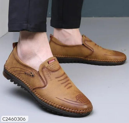 Mens Aurellia Signature Tan Shoes - Size = 7