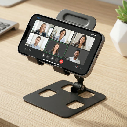 Adjustable Metal Table Top Mobile Stand (1 Pc)