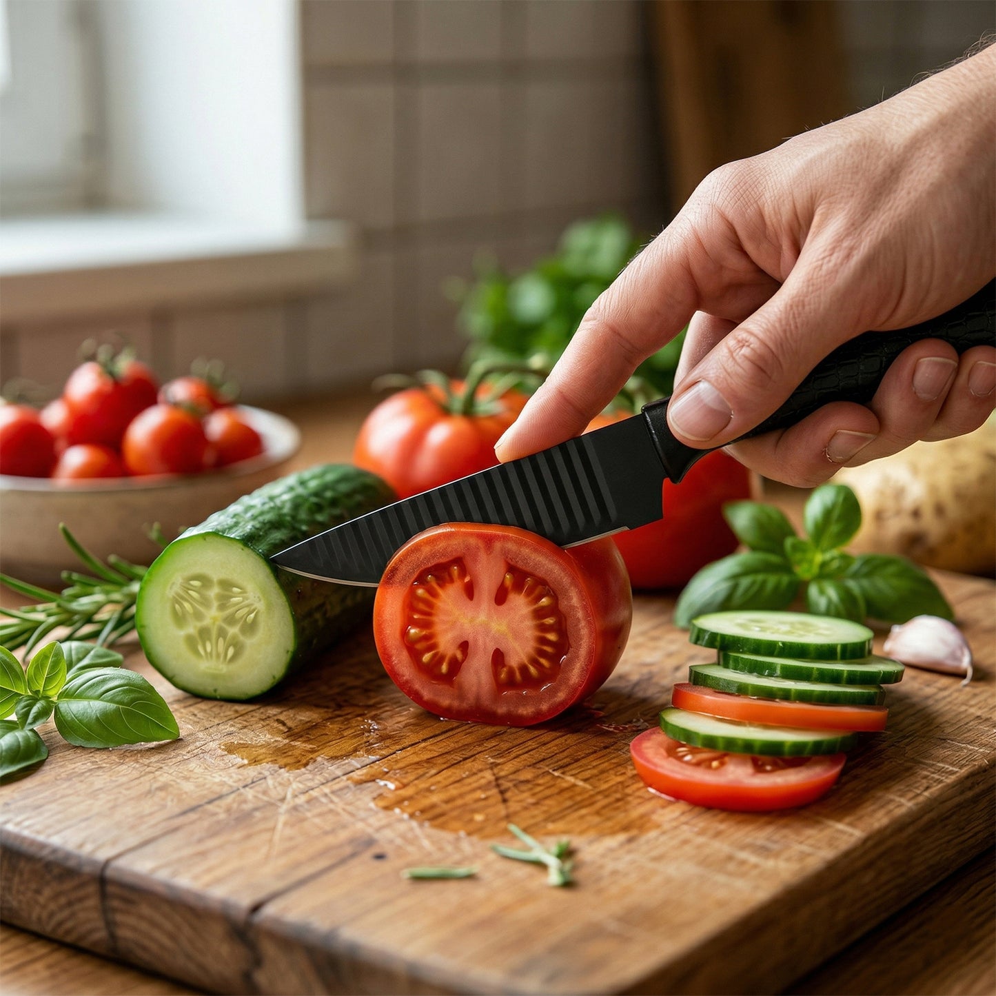 6 In 1 Premium Kitchen Knife Set (1 Set)