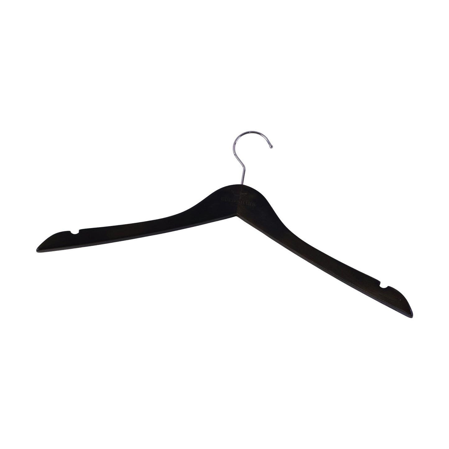 Premium Cloth Hanger With Metal Hook For Shirt Coat And Tops Wardrobe (1 Pc)