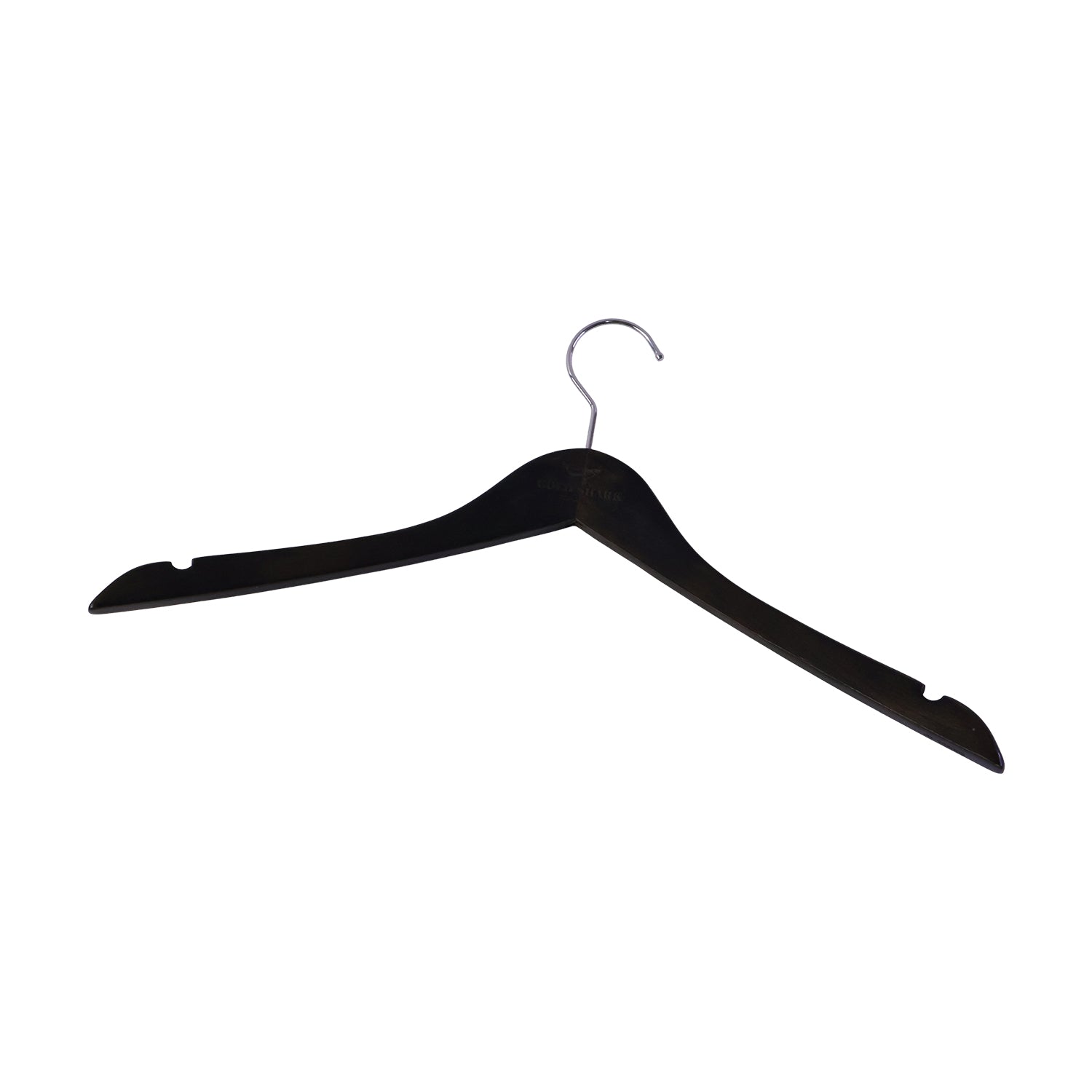 Premium Cloth Hanger With Metal Hook For Shirt Coat And Tops Wardrobe (1 Pc)