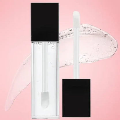 Soft Matte Lip Gloss – Transparent Glossy Finish