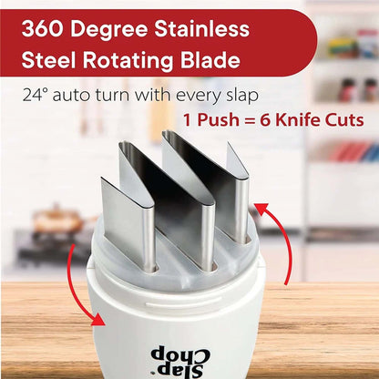 Slap Chop Hand Press Vegetable  Fruit Chopper (1 Pc)