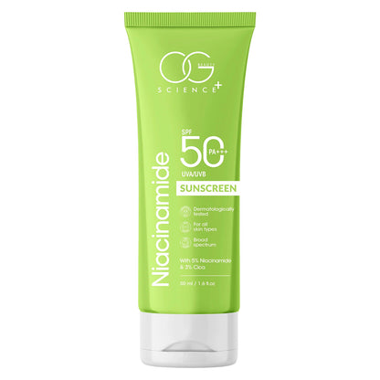 Og Beauty Niacinamide Sunscreen Spf 50 Pa+++