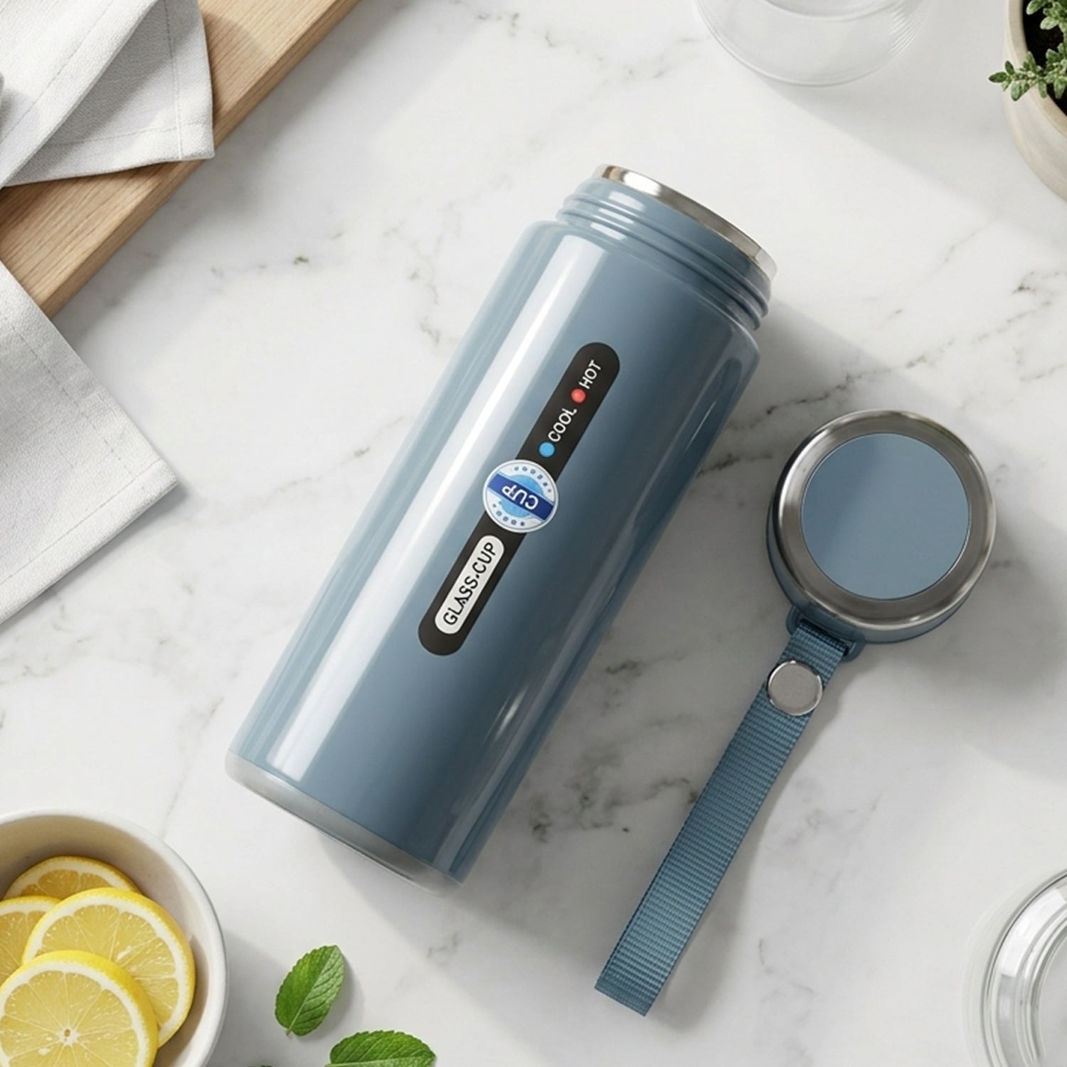 Stainless Steel Vacuum Insulated Water Bottle For Office Travel  Everyday Use