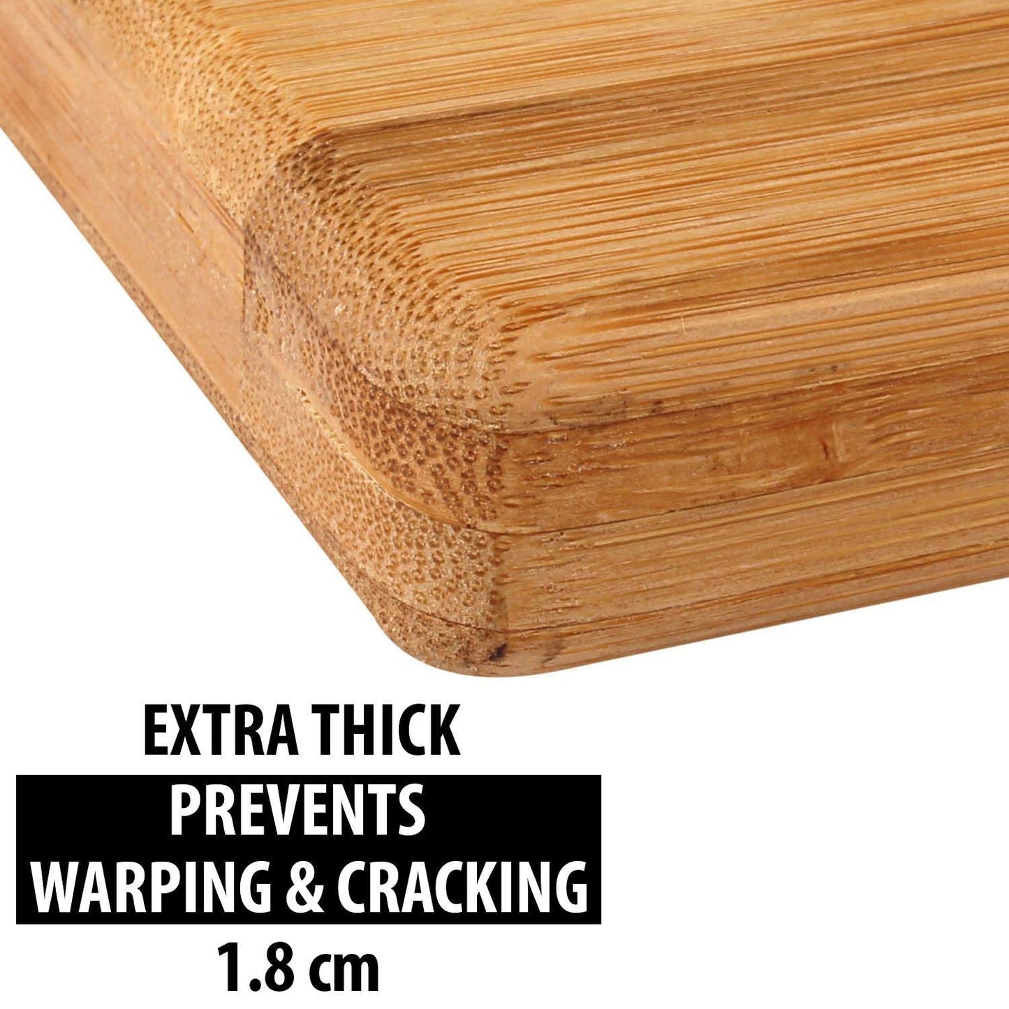 2920 Wooden Chopping  Cutting Board With Anti Skid Mat