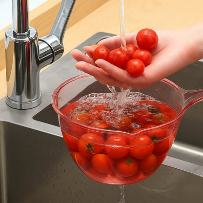 Multipurpose Kitchen Washing  Straining Bowl (1100 Ml  4 Pc)