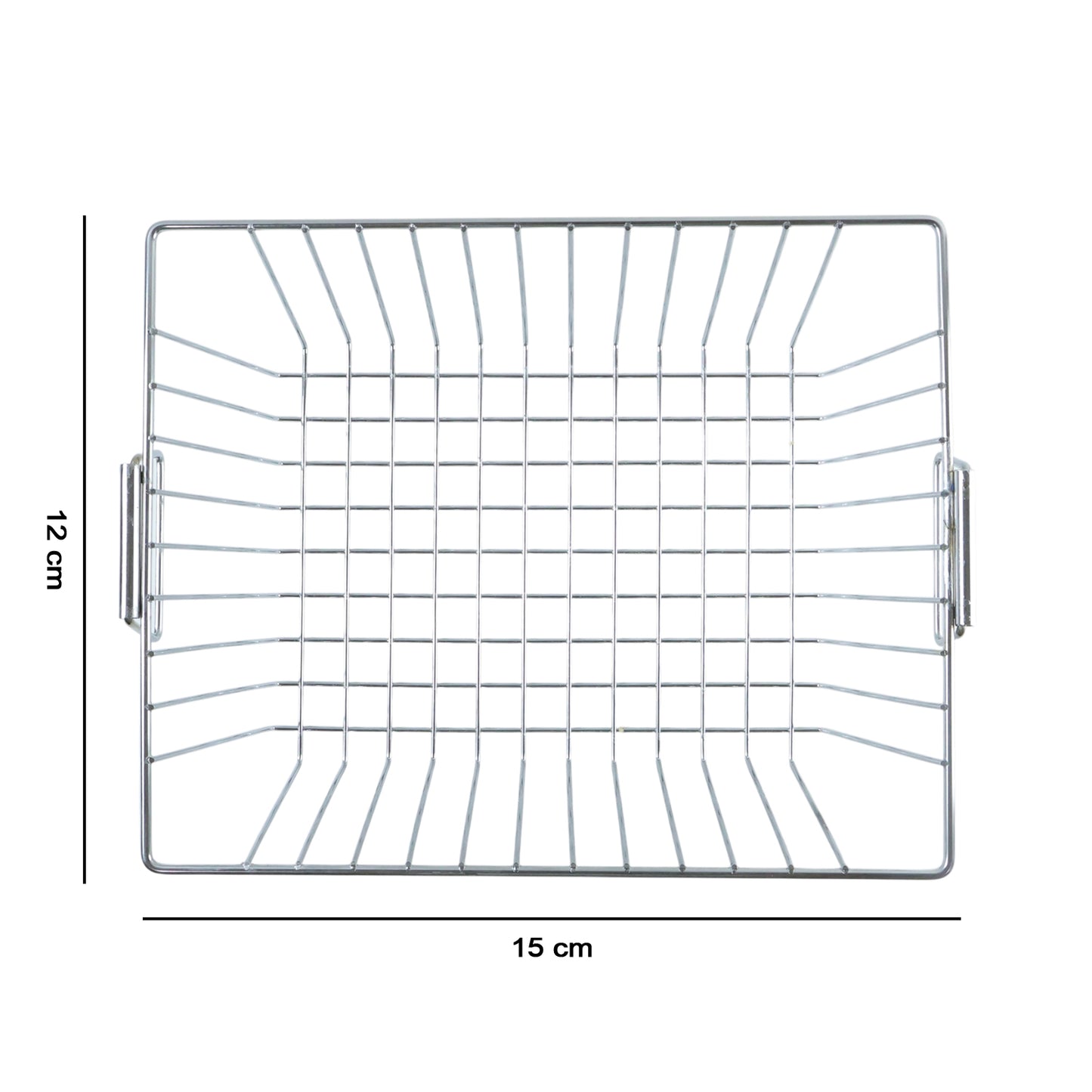 Multipurpose Stainless Steel Kitchen Sink Basket (1 Pc 12x15 Inch)