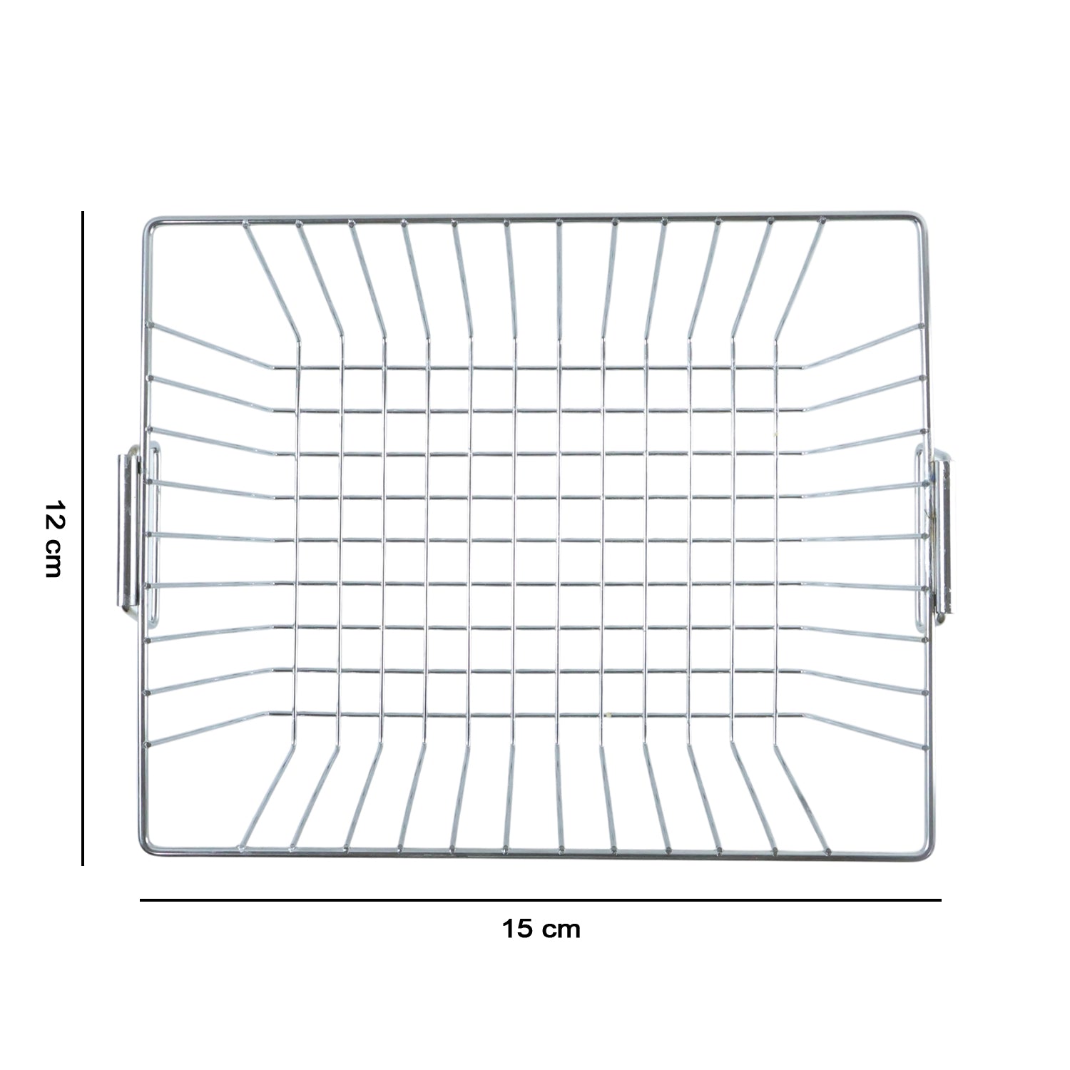 Multipurpose Stainless Steel Kitchen Sink Basket (1 Pc 12x15 Inch)