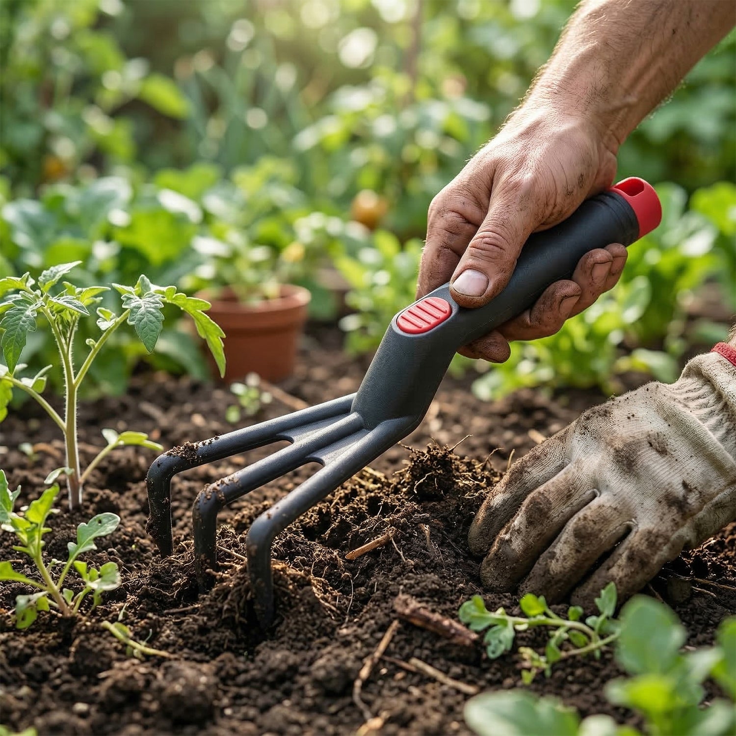 Garden Hand Tool Set (4 Pc Set)