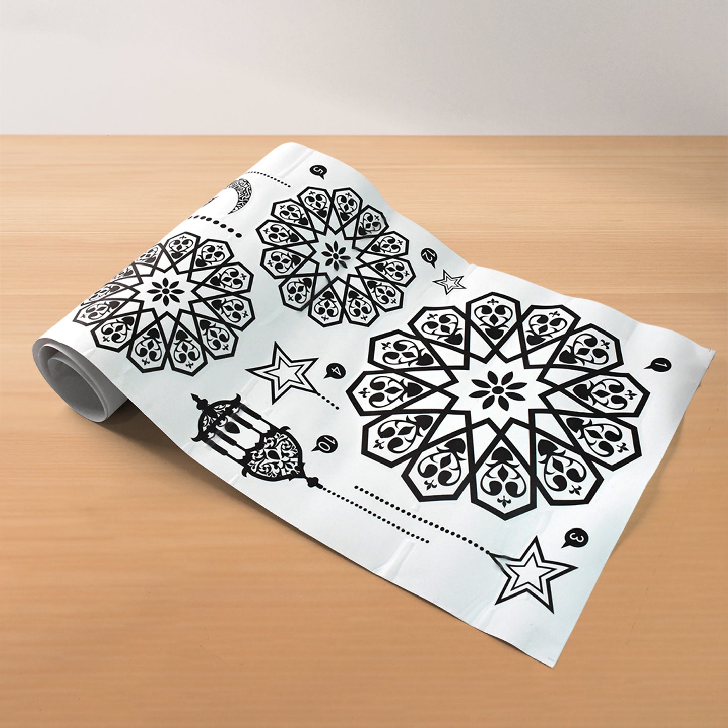 Decorative Wall Sticker 90x30 Cm (1 Pc)