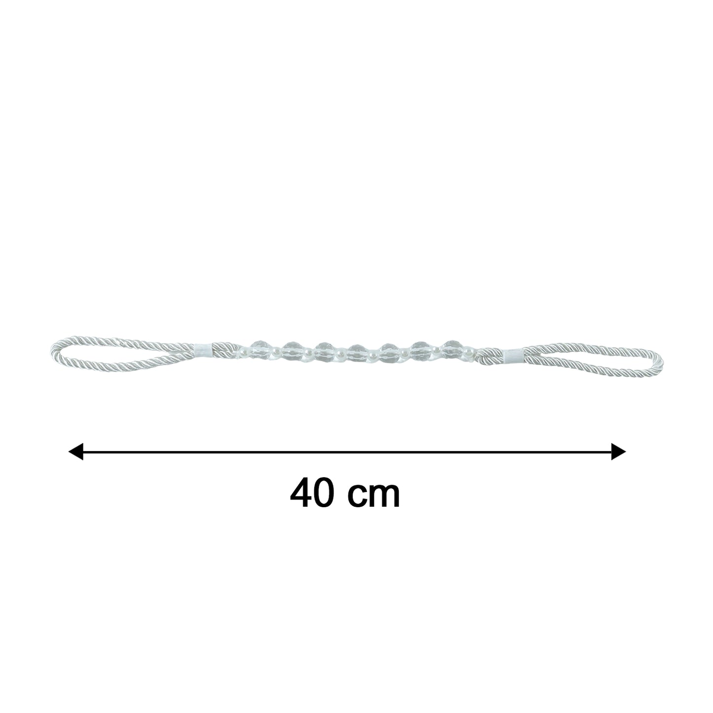Elegant decorative curtain tieback rope by Wukusy, featuring intricate design and plush tassels for stylish window dressing.