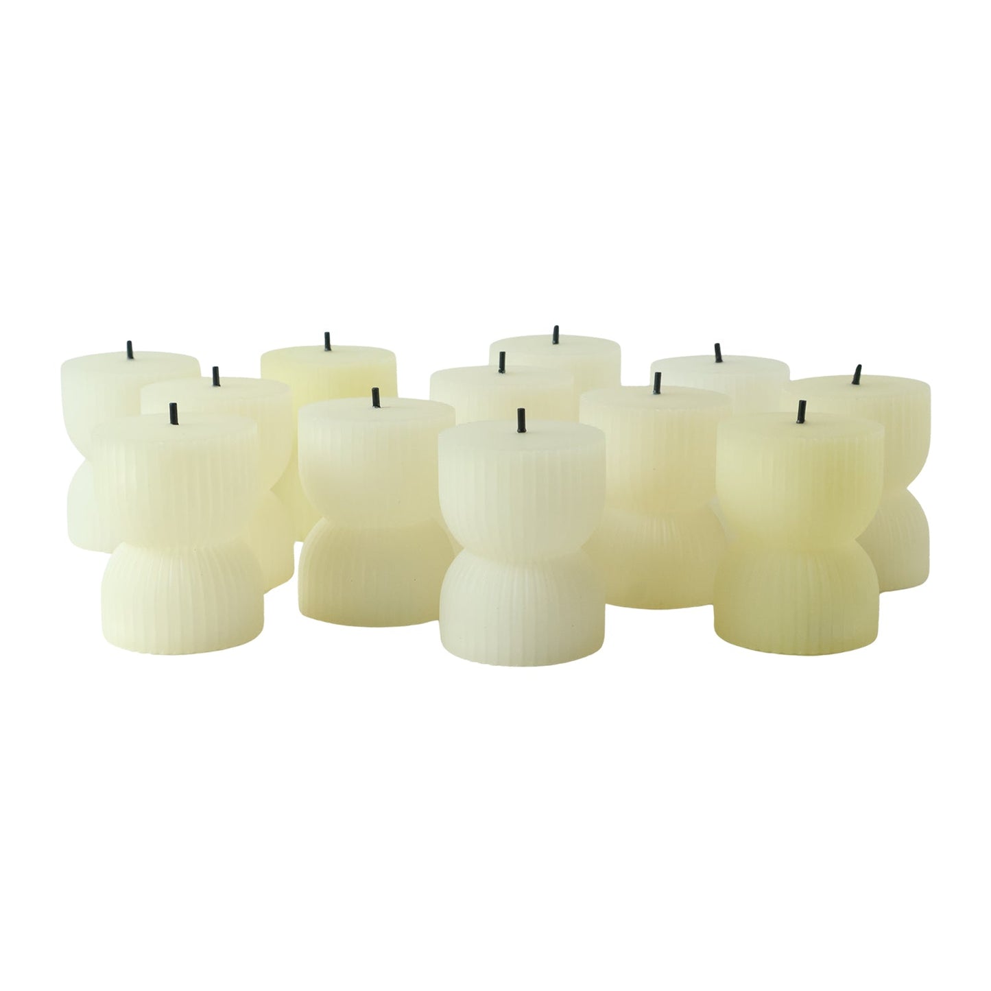 Flameless Led Tealight Candle Set For Home Decor And Festive Lighting (12 Pcs)