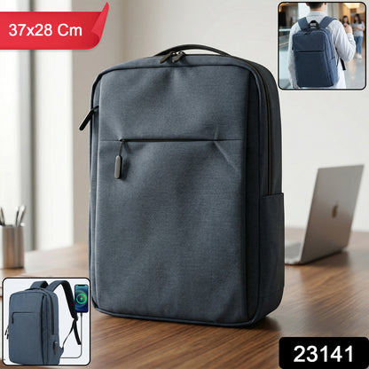 Multipurpose Travel Luggage Backpack With Usb Charging Port (1 Pc 37x28 Cm)