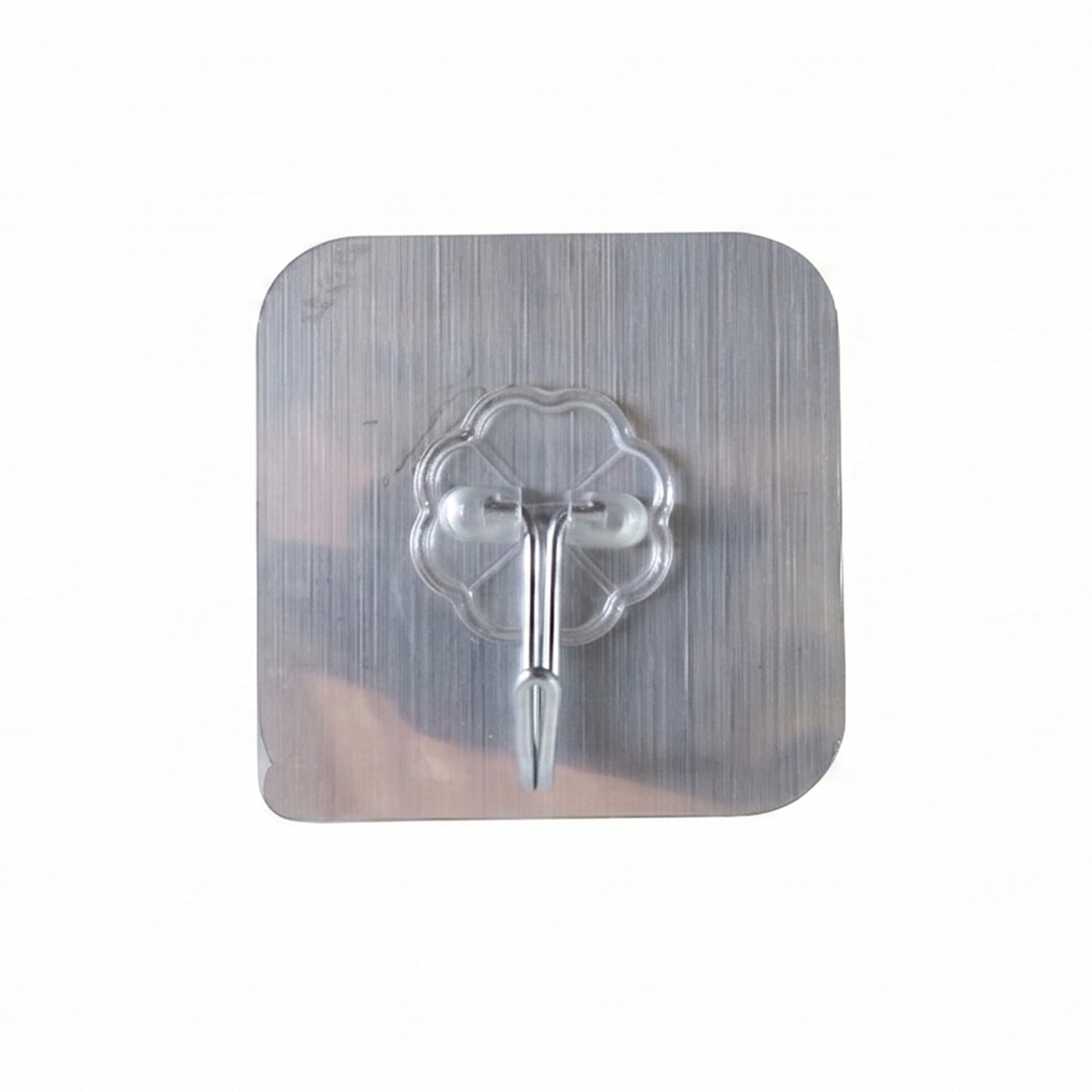 Transparent Heavy Duty Self Adhesive Wall Hook (1 Pc)