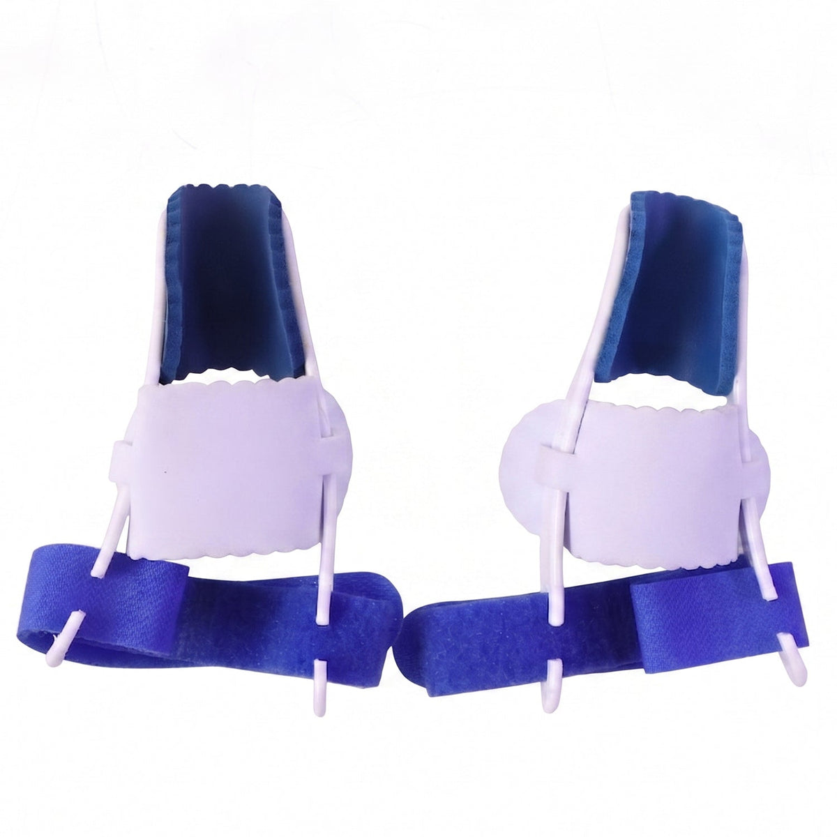 Wukusy toe bunion corrector support for natural toe alignment and pain relief, showing adjustable straps on a foot.