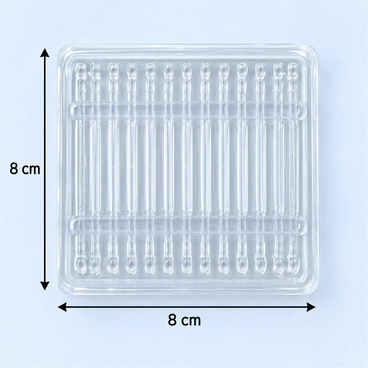Silicone Ear Cleaning Sticks With Compact Holder For Personal Care (24 Pc)