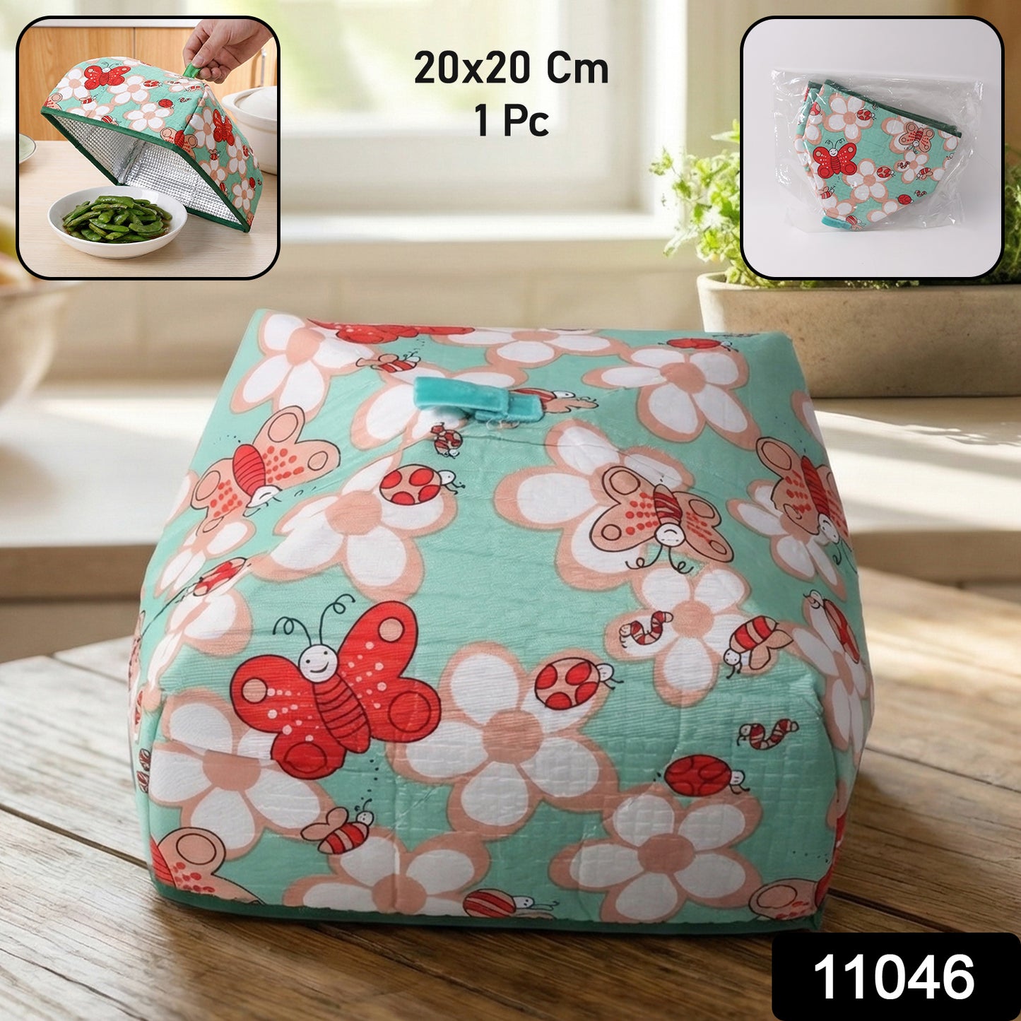 Foldable Food Cover (20 X 20 Cm 1 Pc)