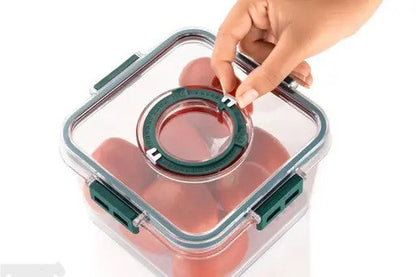 Drpshippr air-tight kitchen container set with stackable storage jars for organized kitchen storage.