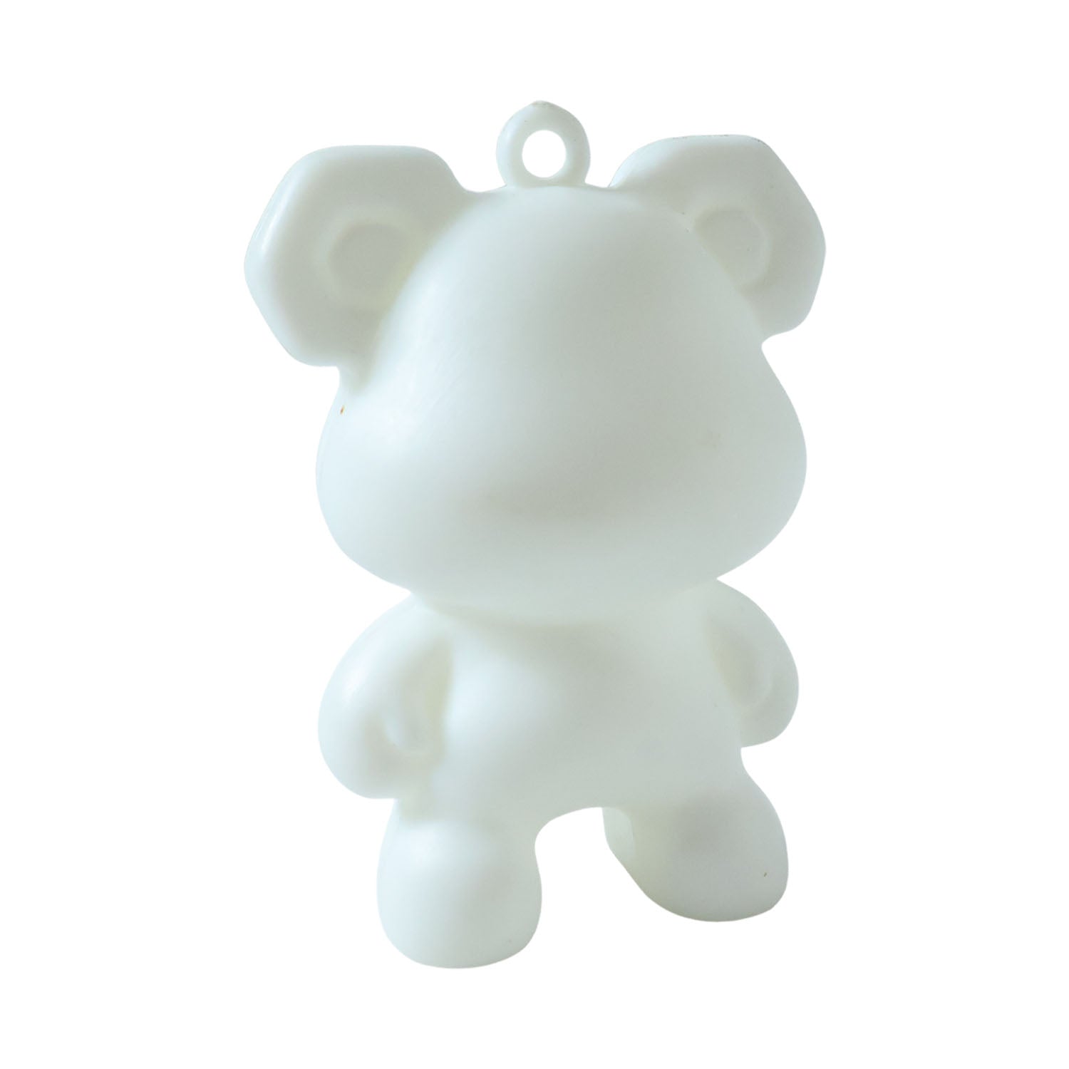 Cute Bear Shape Mini Figure Keychain (1 Pc)