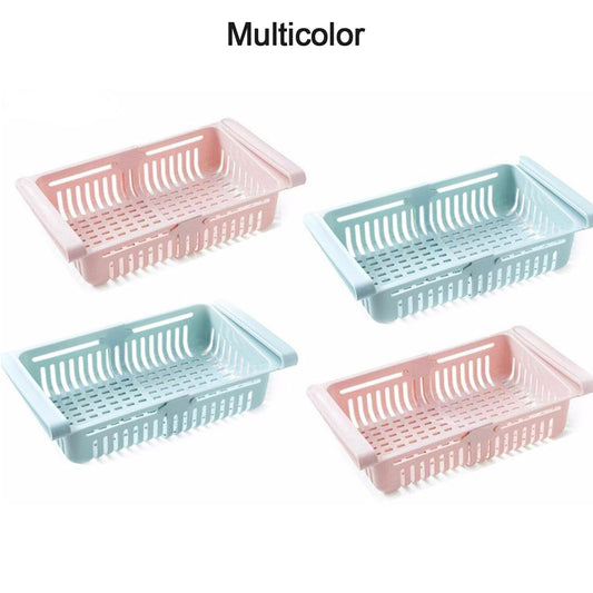 2336 Expandable Adjustable Multipurpose Fridge Storage Basket ( 1 Pcs )