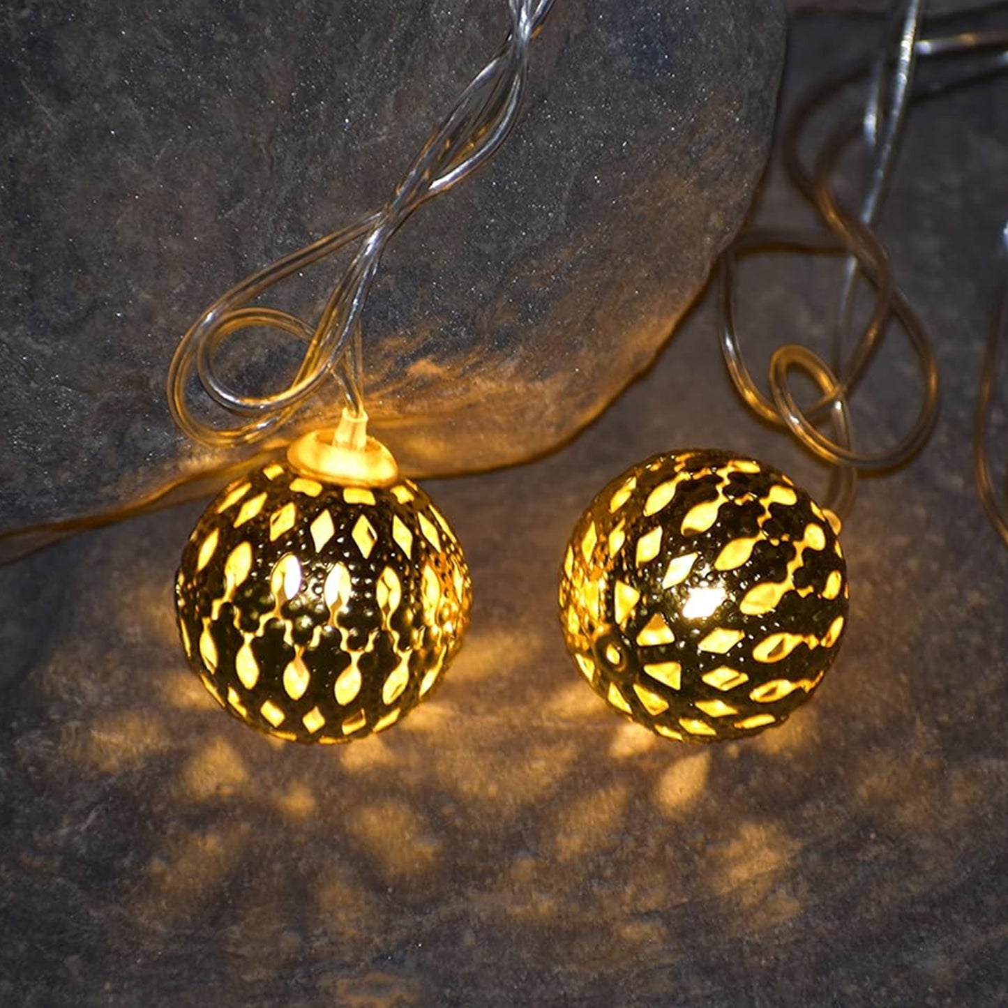 Decorative Metal Ball Led String Light (3 Meter )