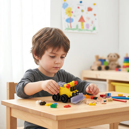 Cute Bulldozer Pencil Sharpener Toy - Fun And Interactive Desk Toy