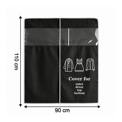 Hanging Garment Dust Cover  Keeps Clothes Neat  Dust-free