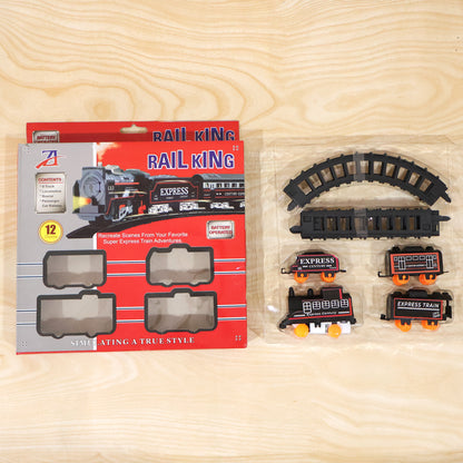 Battery Opera Express Train Track Play Set With Lights  Sounds (1 Set)