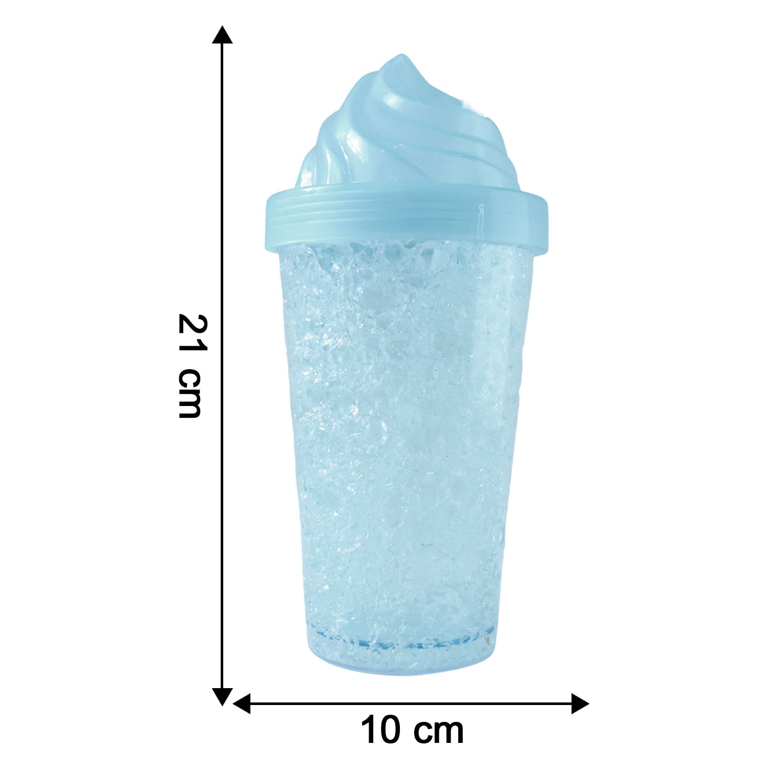 Cute Ice Cream Swirl Design Tumbler Sipper Bottle (500 Ml 1 Pc)