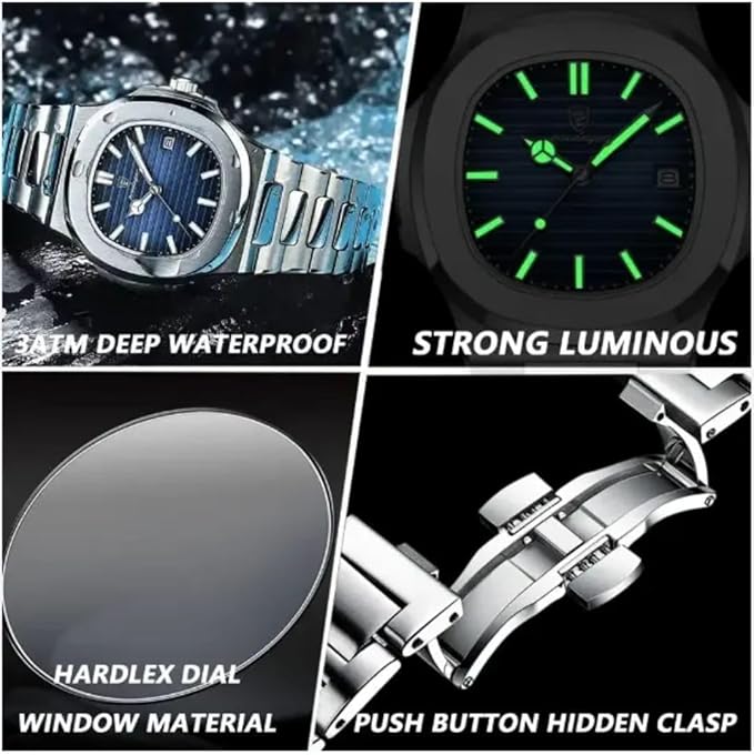Drpshippr premium smart watch with adjustable strap, sleek design, digital display, ideal for fitness tracking and daily use.