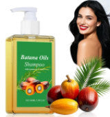 Drpshippr Batana Hair Oil Shampoo bottle, natural hair care product in a sleek bottle for healthy hair and scalp.