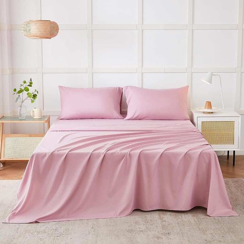 Seasons Bedsheet for Single Bed, (60x90 Inch, Navy Blue)