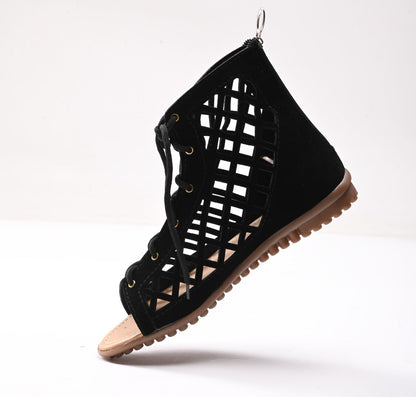 BLACK SANDAL FOR WOMEN