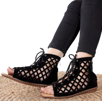 BLACK SANDAL FOR WOMEN