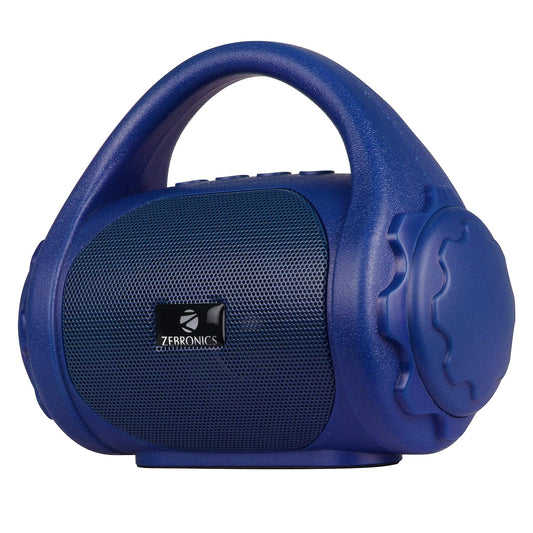 Zebronics PSPK9 Built-in FM Radio , Aux input 4 W Bluetooth Speaker  (Blue, Mono Channel)