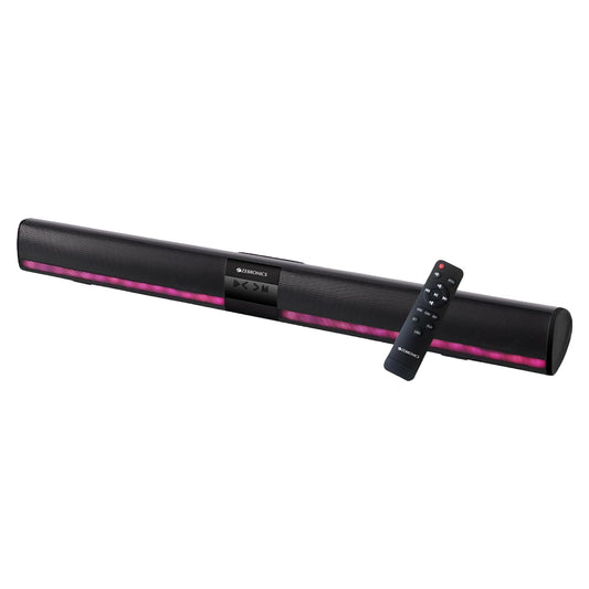 Zebronics Ace Plus( SBSPK3) Portable with USB & mSD,AUX,RGB, TWS (Black, Stereo Channel)