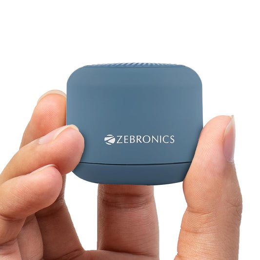 Zebronics Pixie 5 W Bluetooth Speaker  (Dark Blue, Mono Channel)