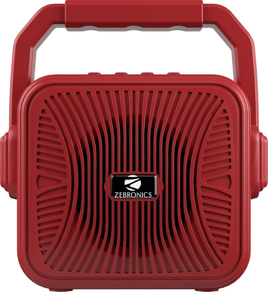 Zebronics Zeb-County 2 ,Portable TWS Wireless Speaker, Bluetooth Speaker 3 W (Red, Mono Channel)