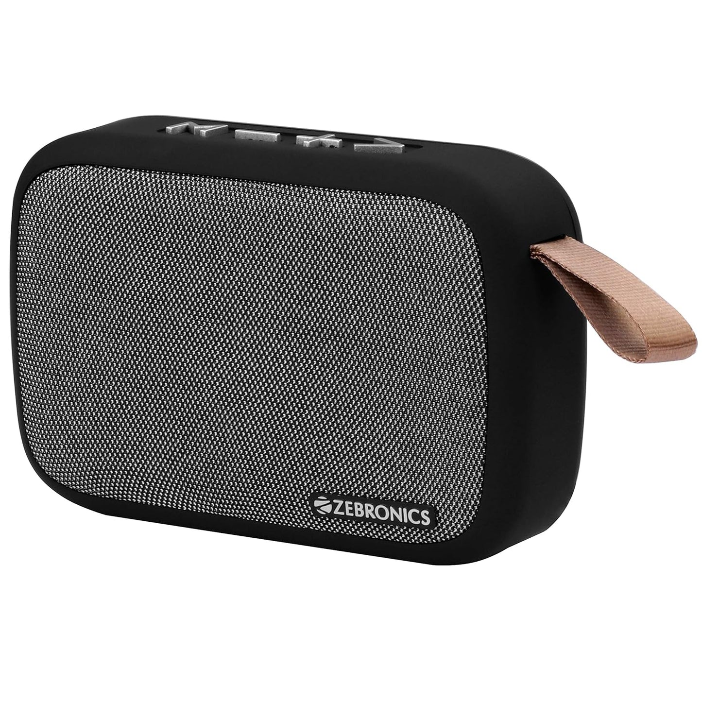Zebronics Delight 3 W Bluetooth Speaker  (Grey, Mono Channel)