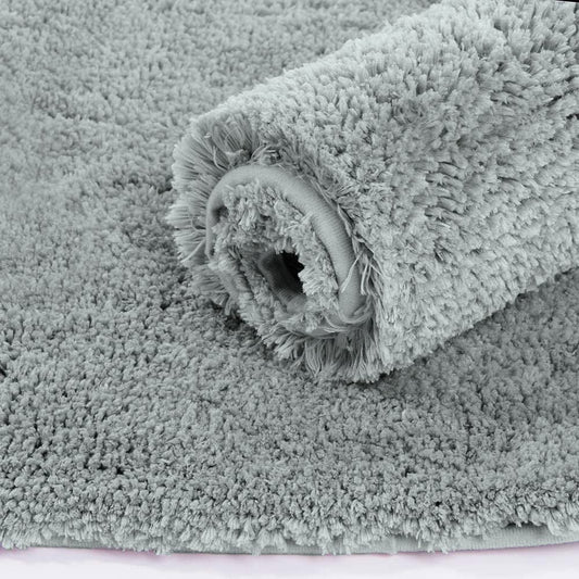 Seasons Super Soft Mats for Bathroom,Silver,Pack of 1