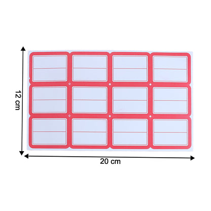 10 Sheets Self-adhesive Label Stickers