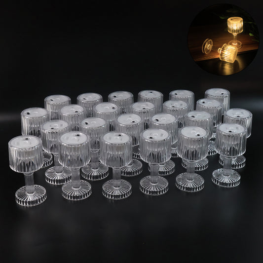 Battery Operated Decorative Led Mini Table Lamp (24 Pc  Set)