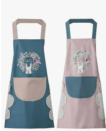 Dropdash religious and spiritual kitchen apron with printed design, made of durable fabric, ideal for cooking or baking.