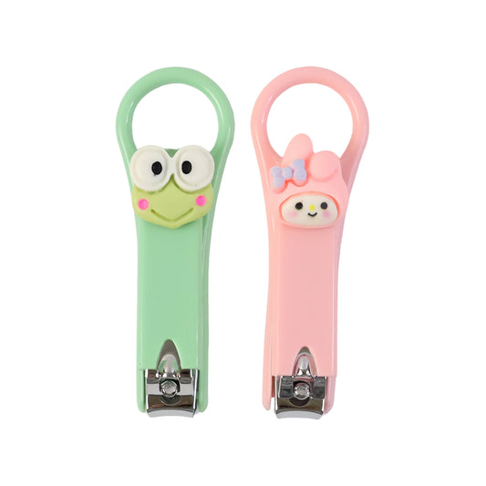 Wukusy cute cartoon nail clipper for kids, featuring a colorful, playful design, ideal for gentle children's nail trimming.