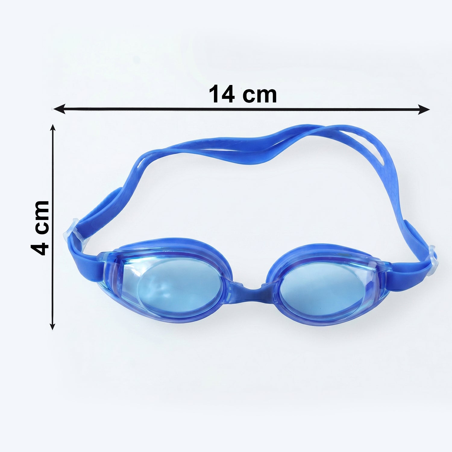 Kids Premium Swimming Goggles With Crystal Clear Lens And Secure Fit  1 Pc
