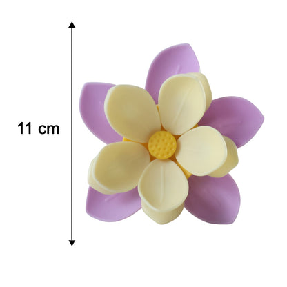 Double Layer Plastic Flower Food Bag Sealing Clips For Kitchen Storage (10 Pcs)
