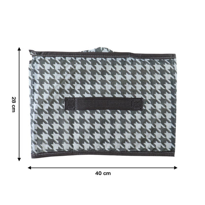 Foldable Fabric Storage Basket Organizer Box (1 Pc 40x28cm)